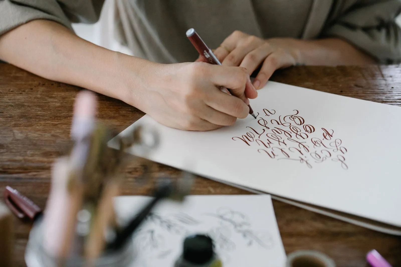 How to Care for a Calligraphy Keepsake